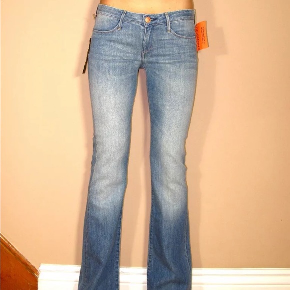 Earnest Sewn Ali Bootcut Y2K Vintage Bootcut Jeans Size 24 25 26 Low Rise New - Picture 4 of 6